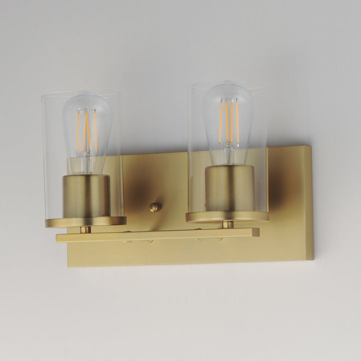 Lateral Bath Vanity Satin Brass alternate view