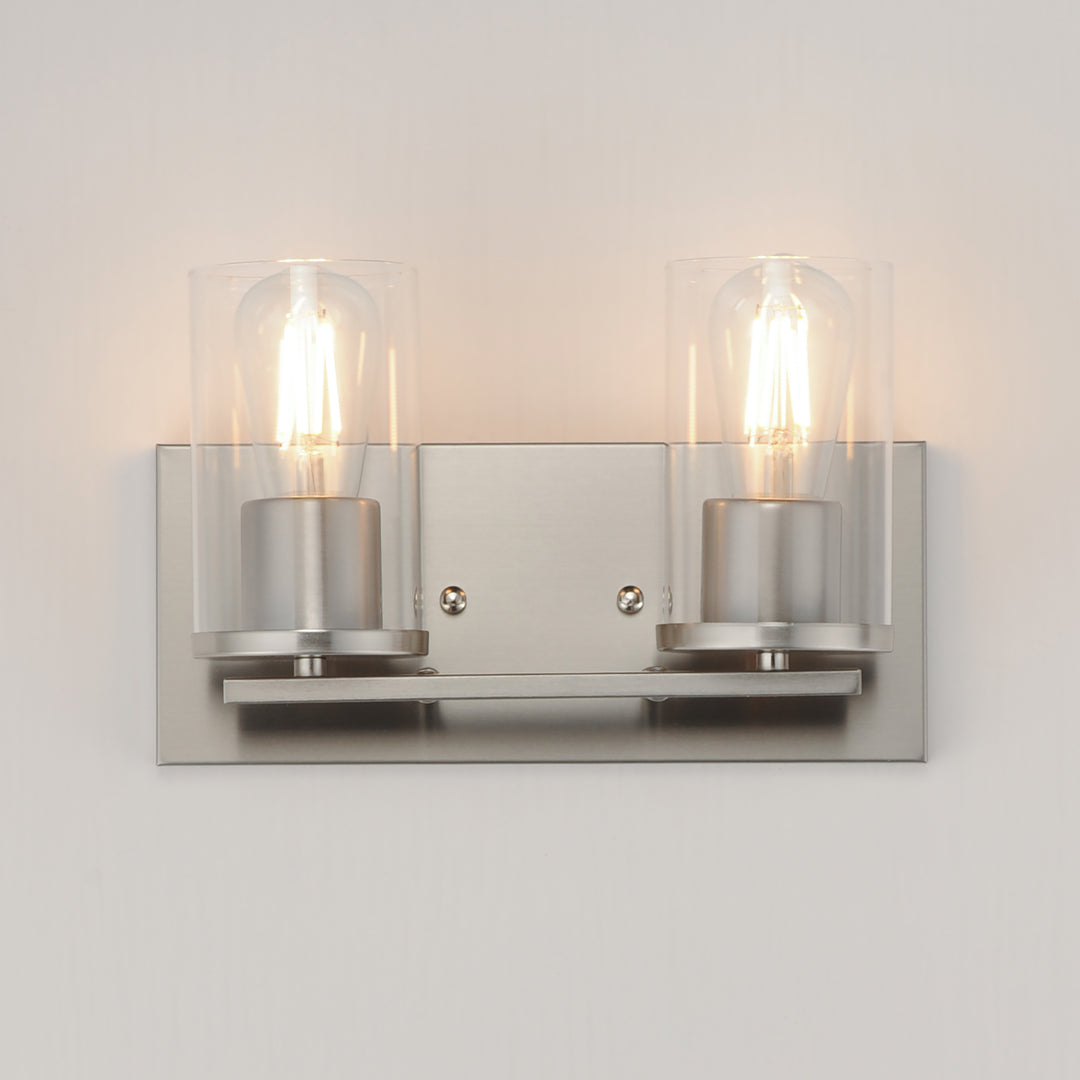 Lateral Bath Vanity Satin Nickel alternate view