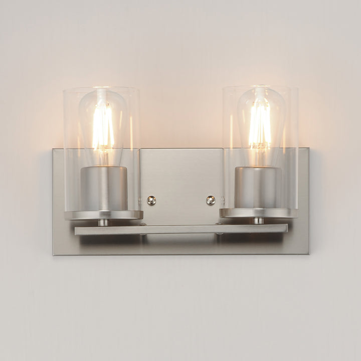 Lateral Bath Vanity Satin Nickel alternate view