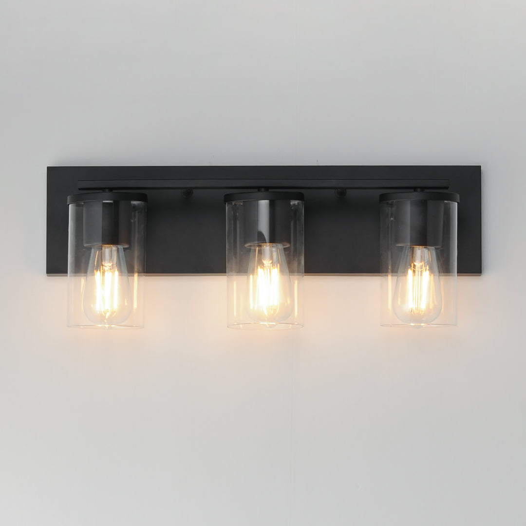Lateral Bath Vanity Black alternate view