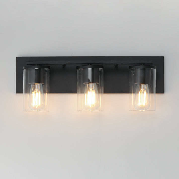 Lateral Bath Vanity Black alternate view