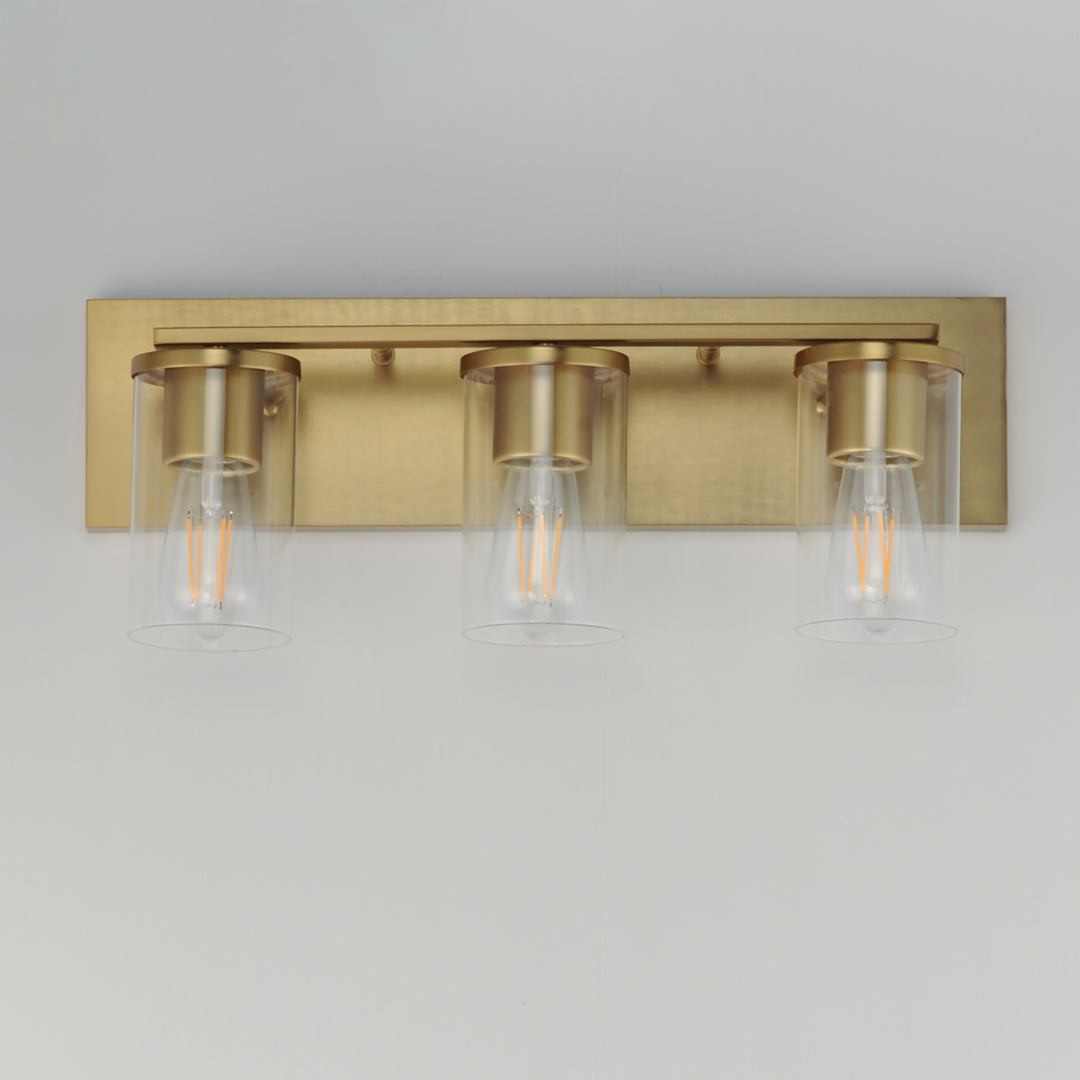 Lateral Bath Vanity Satin Brass alternate view