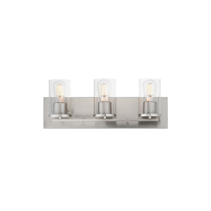 Lateral Bath Vanity Satin Nickel