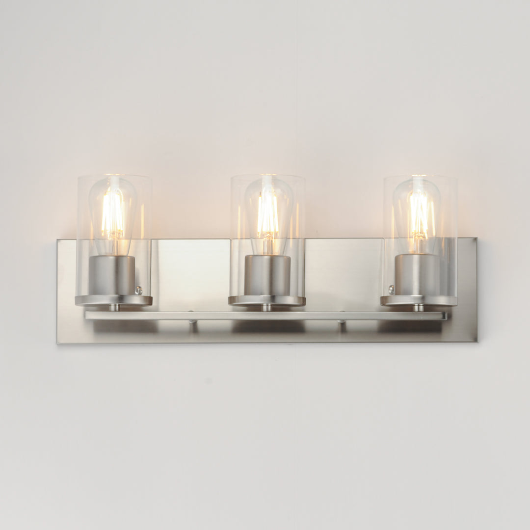 Lateral Bath Vanity Satin Nickel alternate view
