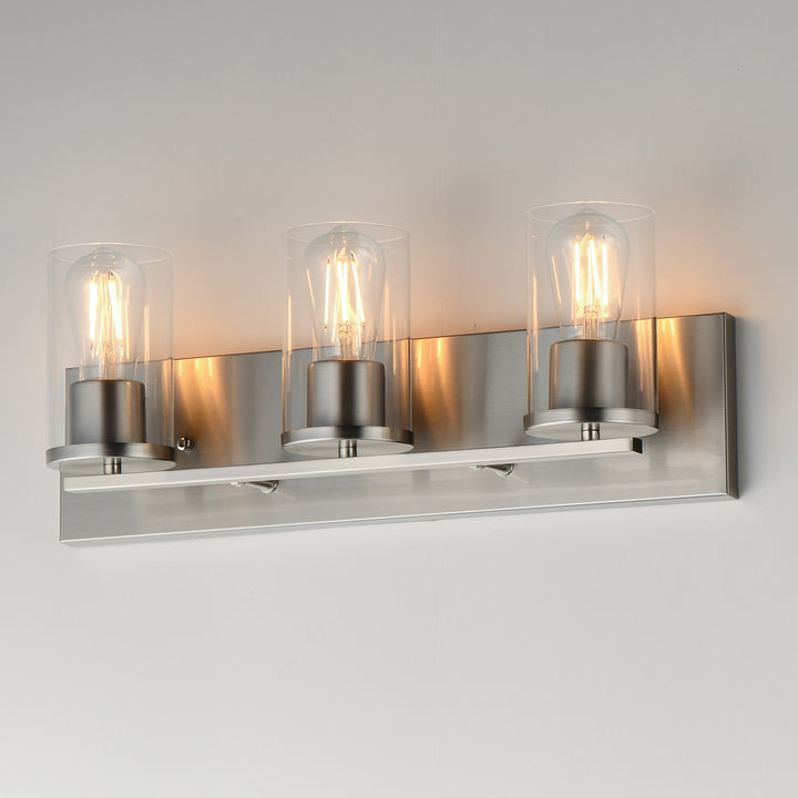 Lateral Bath Vanity Satin Nickel alternate view