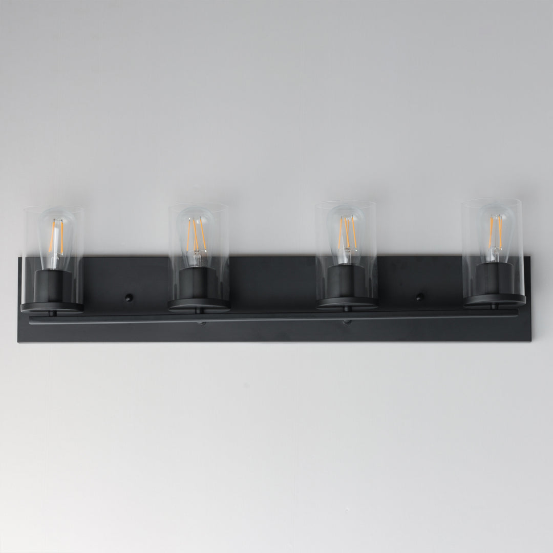 Lateral Bath Vanity Black alternate view