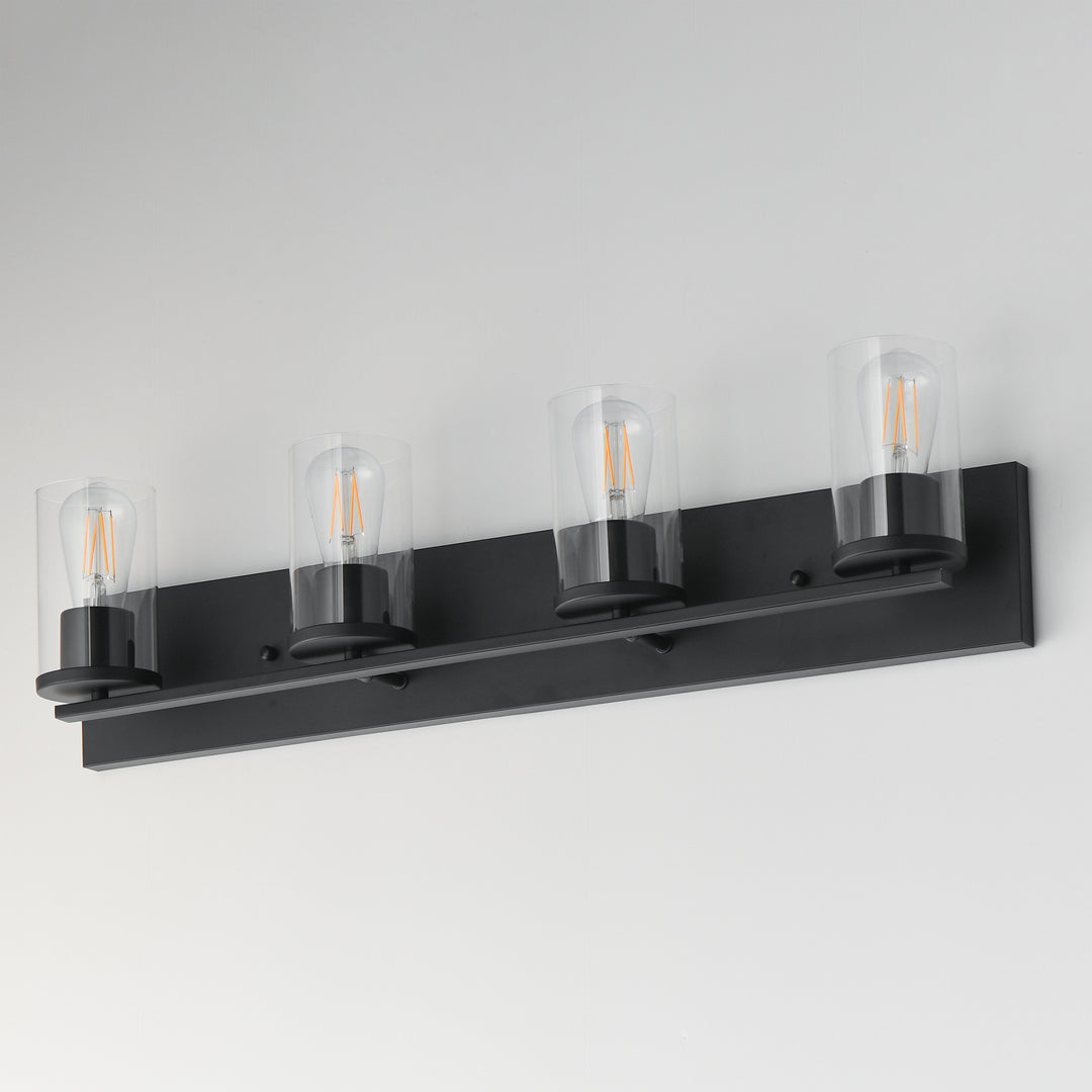 Lateral Bath Vanity Black alternate view