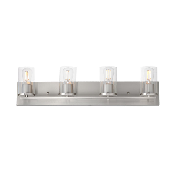 Lateral Bath Vanity Satin Nickel