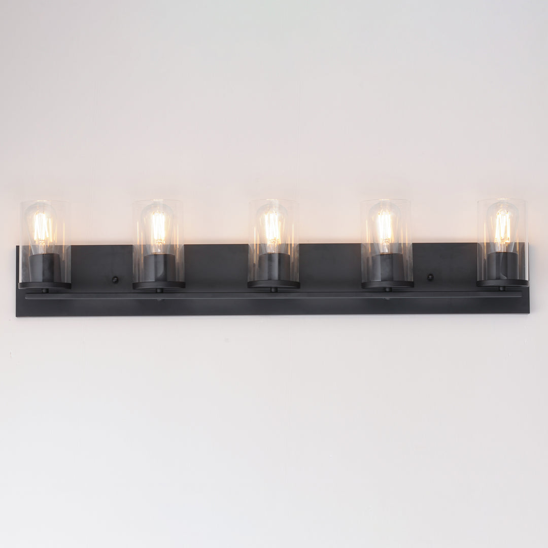 Lateral Bath Vanity Black alternate view