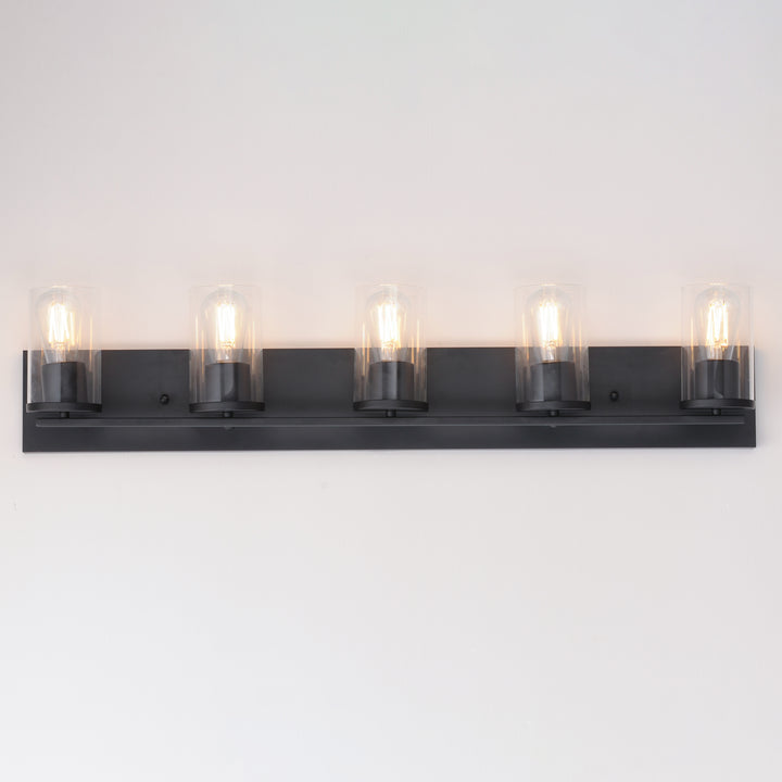 Lateral Bath Vanity Black alternate view