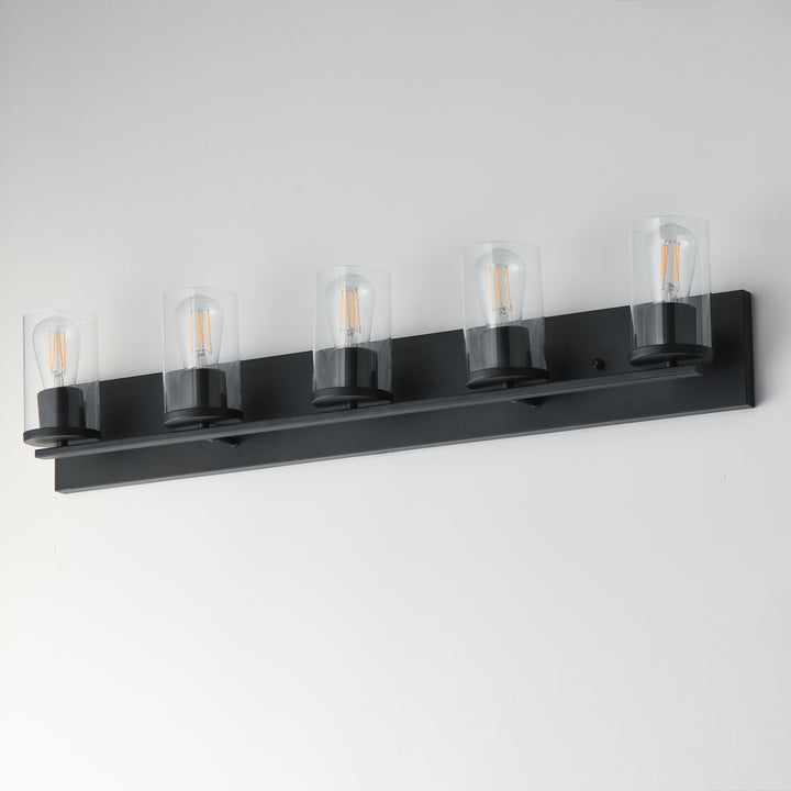 Lateral Bath Vanity Black alternate view
