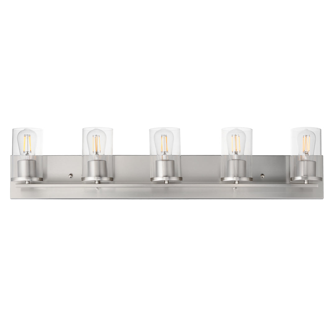 Lateral Bath Vanity Satin Nickel