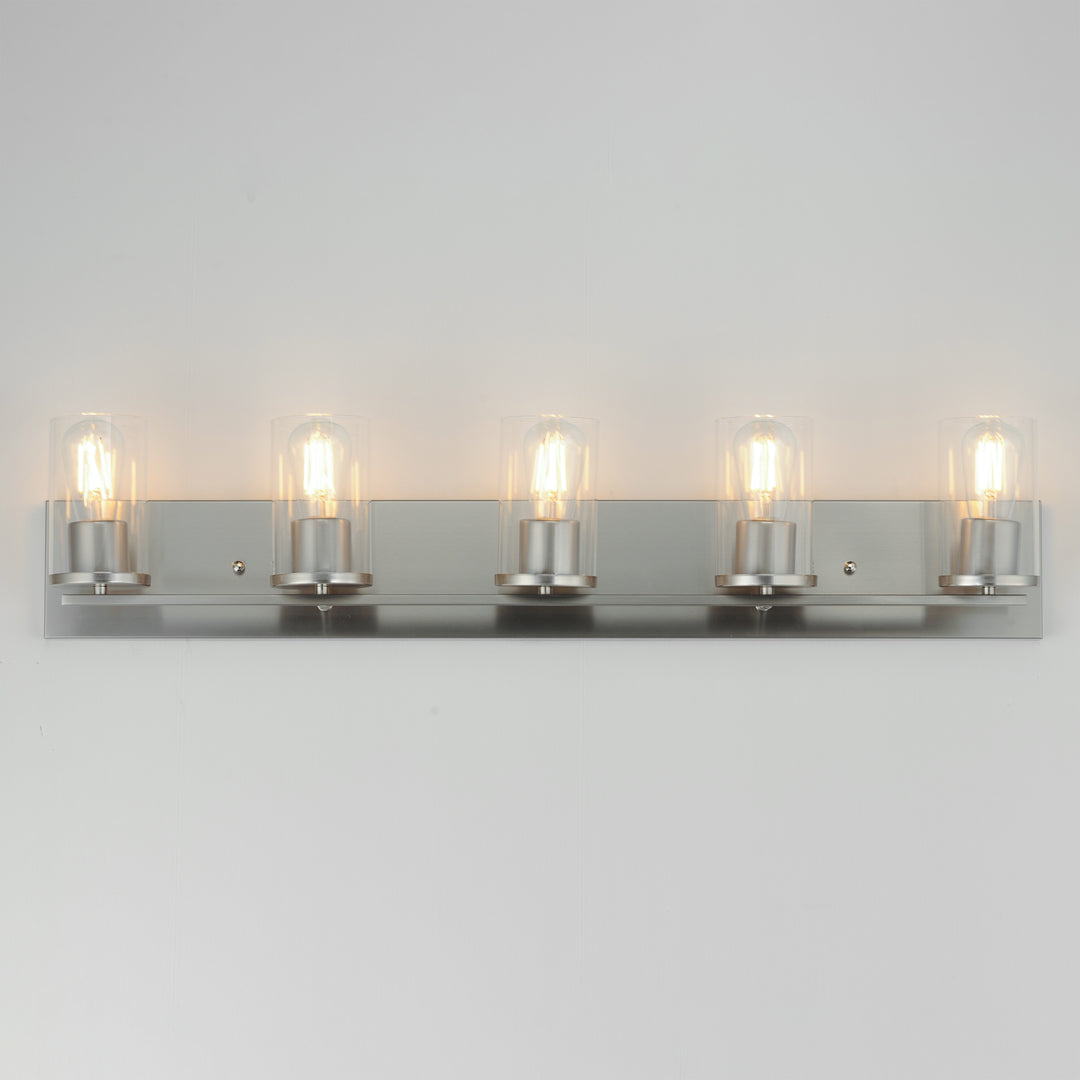 Lateral Bath Vanity Satin Nickel alternate view