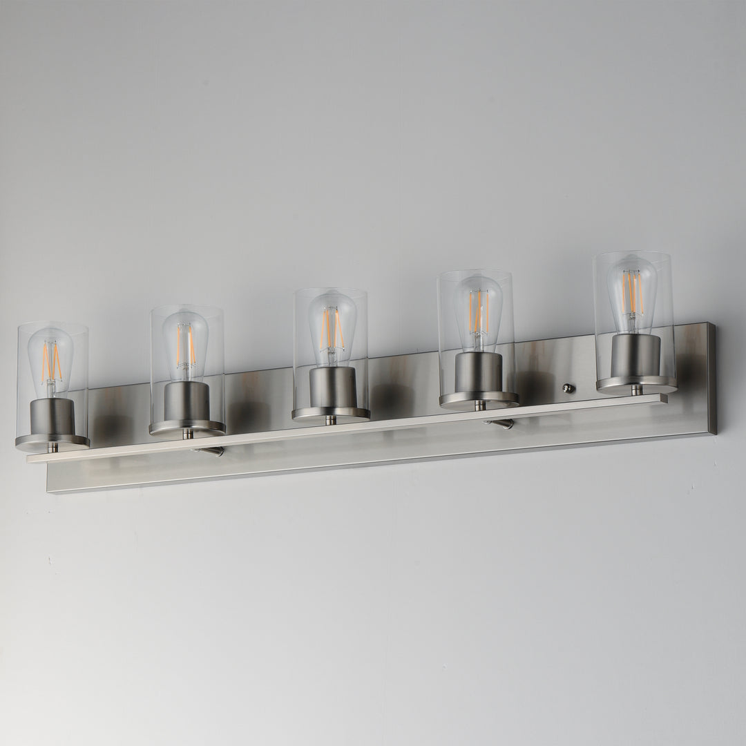 Lateral Bath Vanity Satin Nickel alternate view