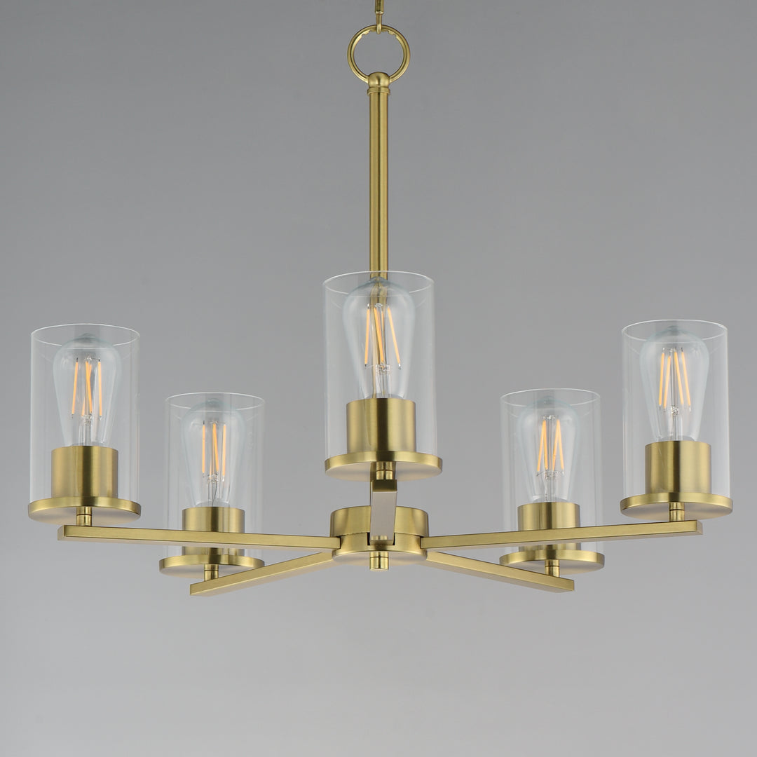 Lateral Chandelier Satin Brass (CLSBR) alternate view