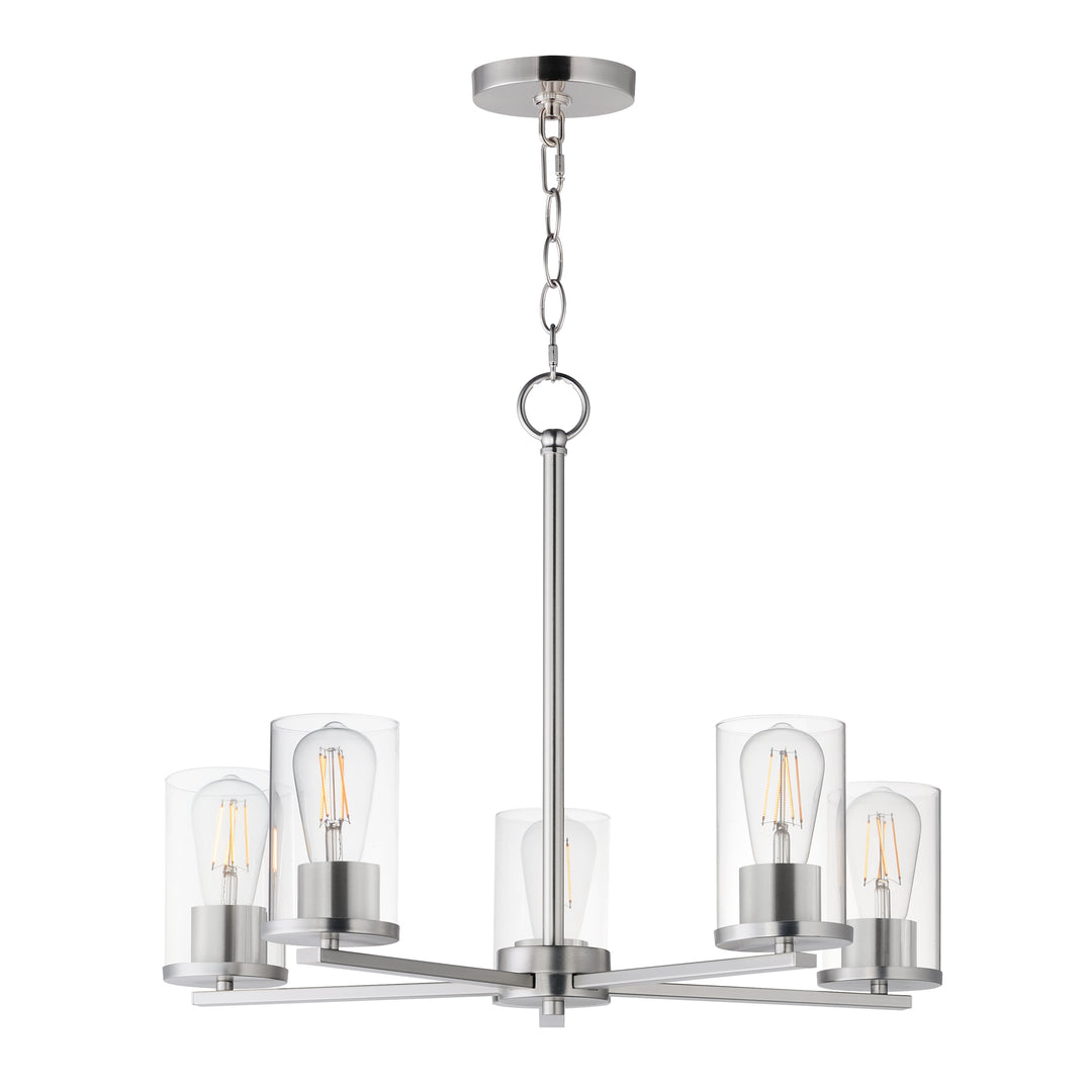 Lateral Chandelier Satin Nickel (CLSN)