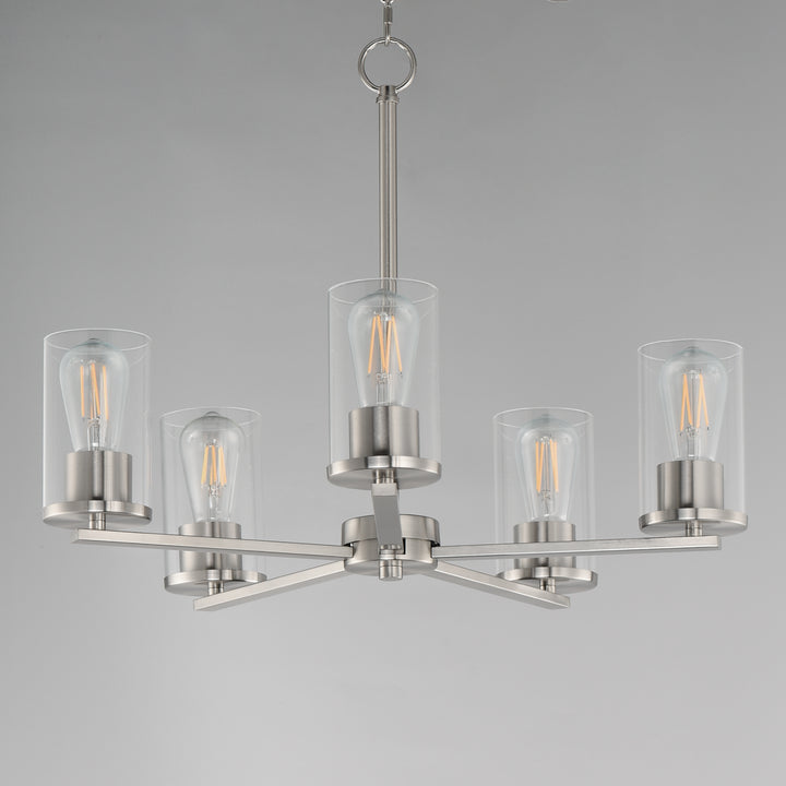 Lateral Chandelier Satin Nickel (CLSN) alternate view