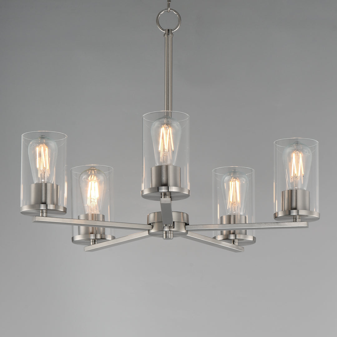 Lateral Chandelier Satin Nickel (CLSN) alternate view