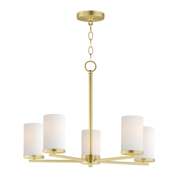 Lateral Chandelier Satin Brass (SWSBR)