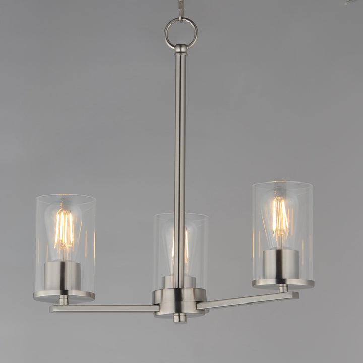 Lateral Chandelier Satin Nickel (CLSN) alternate view