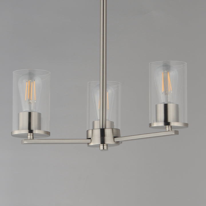 Lateral Chandelier Satin Nickel (CLSN) alternate view