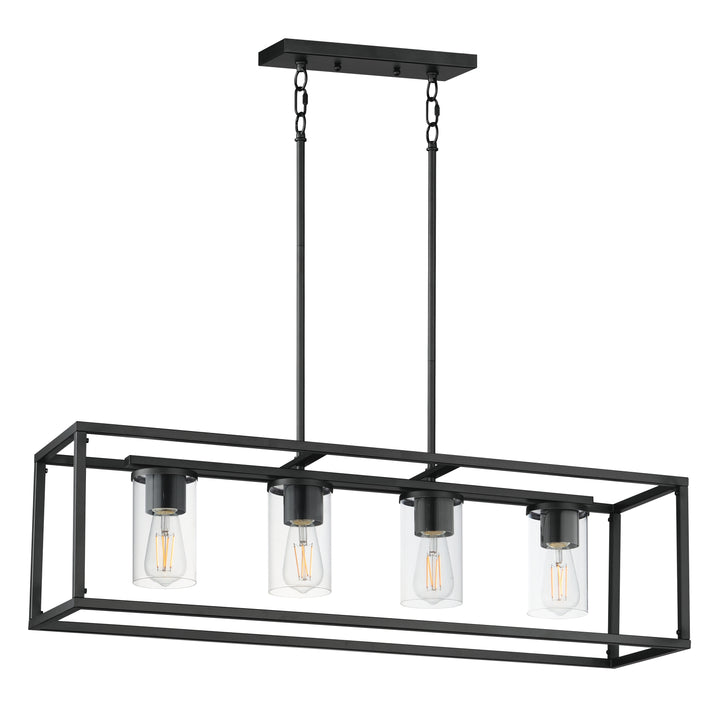 Lateral 4-Light Linear Pendant Black (CLBK)