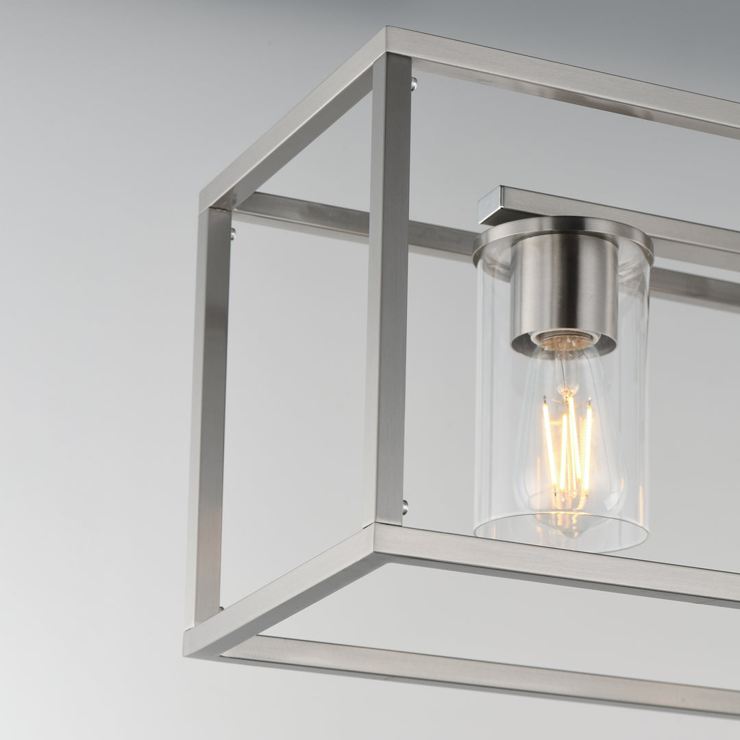 Lateral 4-Light Linear Pendant Satin Nickel (CLSN) alternate view