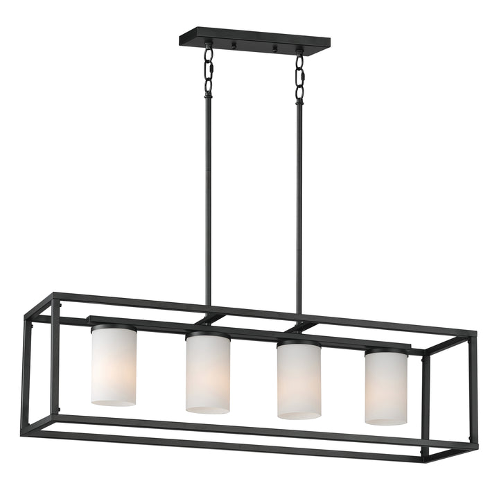 Lateral 4-Light Linear Pendant Black (SWBK)
