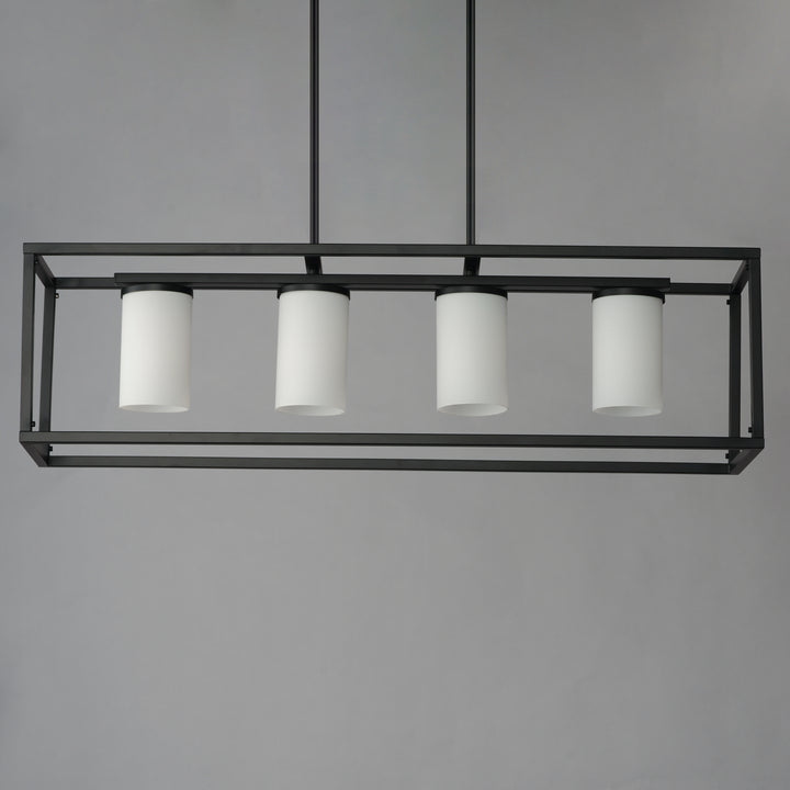 Lateral 4-Light Linear Pendant Black (SWBK) alternate view