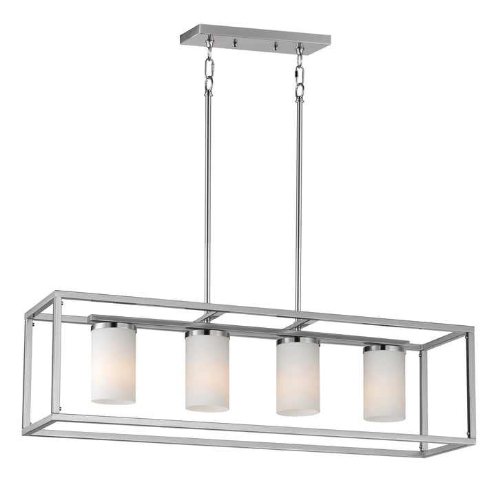 Lateral 4-Light Linear Pendant Satin Nickel (SWSN)