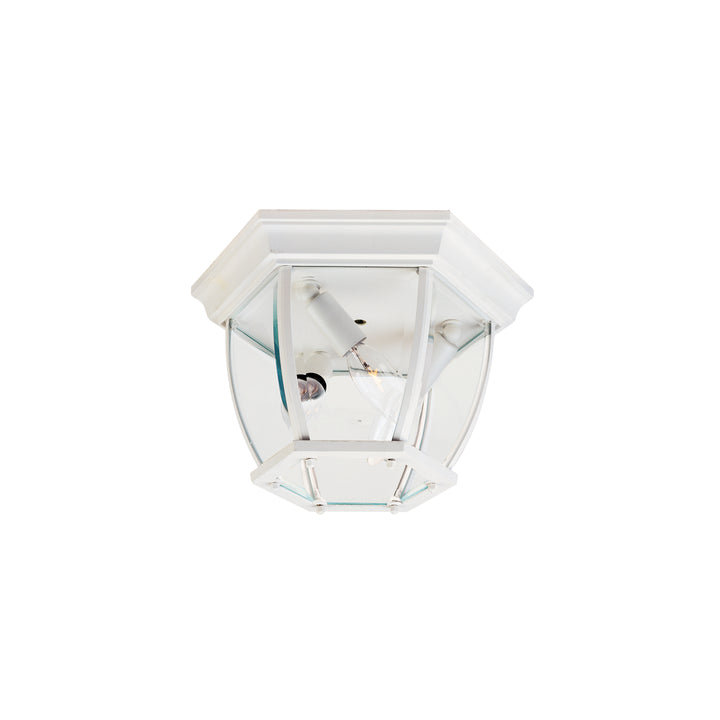 Crown Hill Outdoor Ceiling Mount White