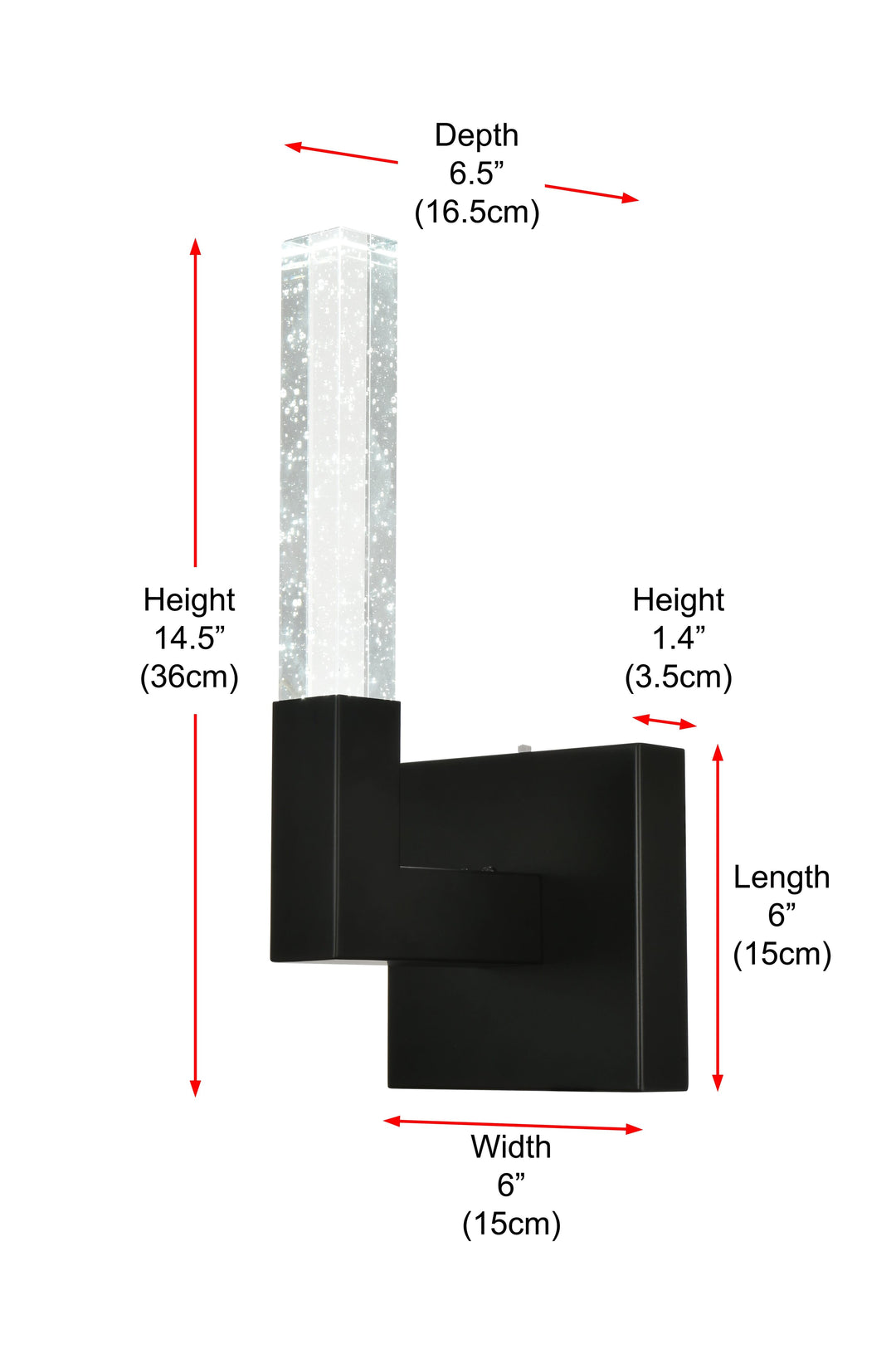 Noemi Wall Sconce by Elegant - view 10