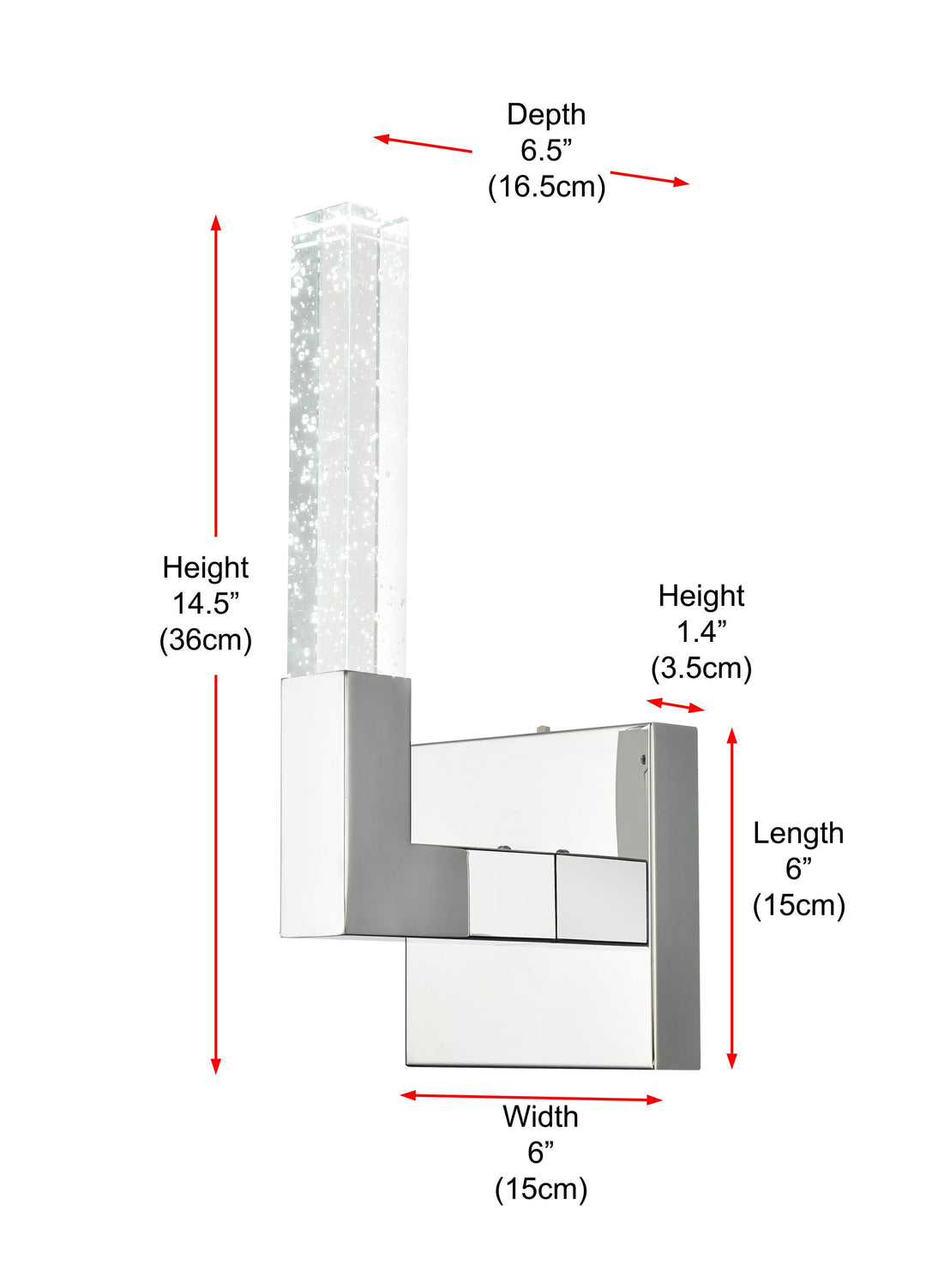 Noemi Wall Sconce by Elegant - view 20