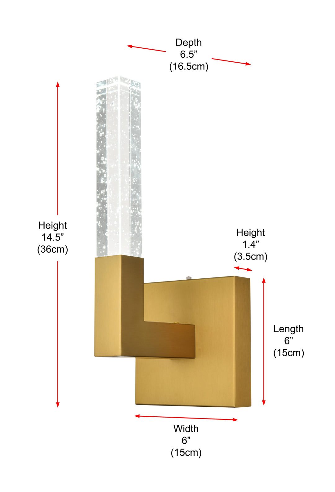 Noemi Wall Sconce by Elegant - view 30