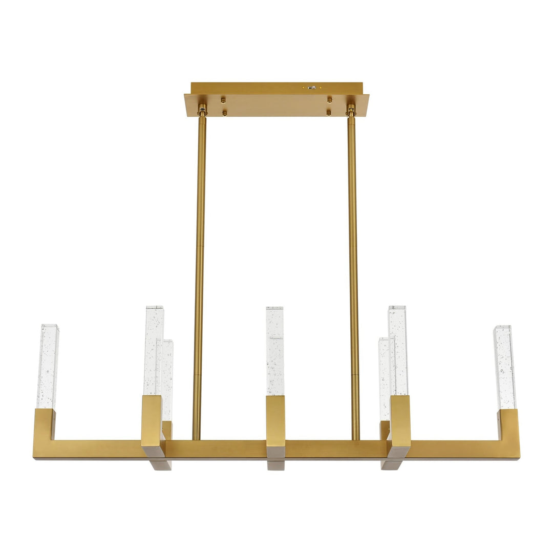 Noemi Pendant in Satin Gold by Elegant