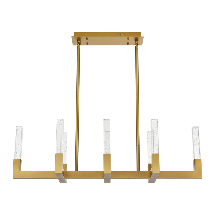 Noemi Pendant in Satin Gold by Elegant