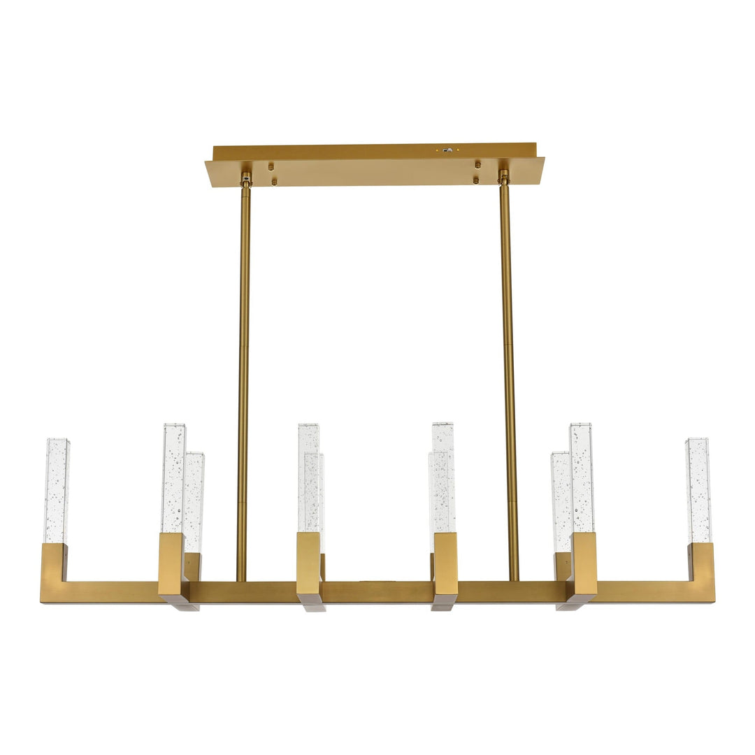 Noemi Pendant in Satin Gold by Elegant