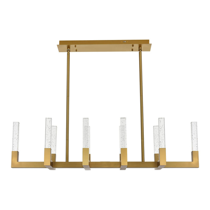 Noemi Pendant in Satin Gold by Elegant