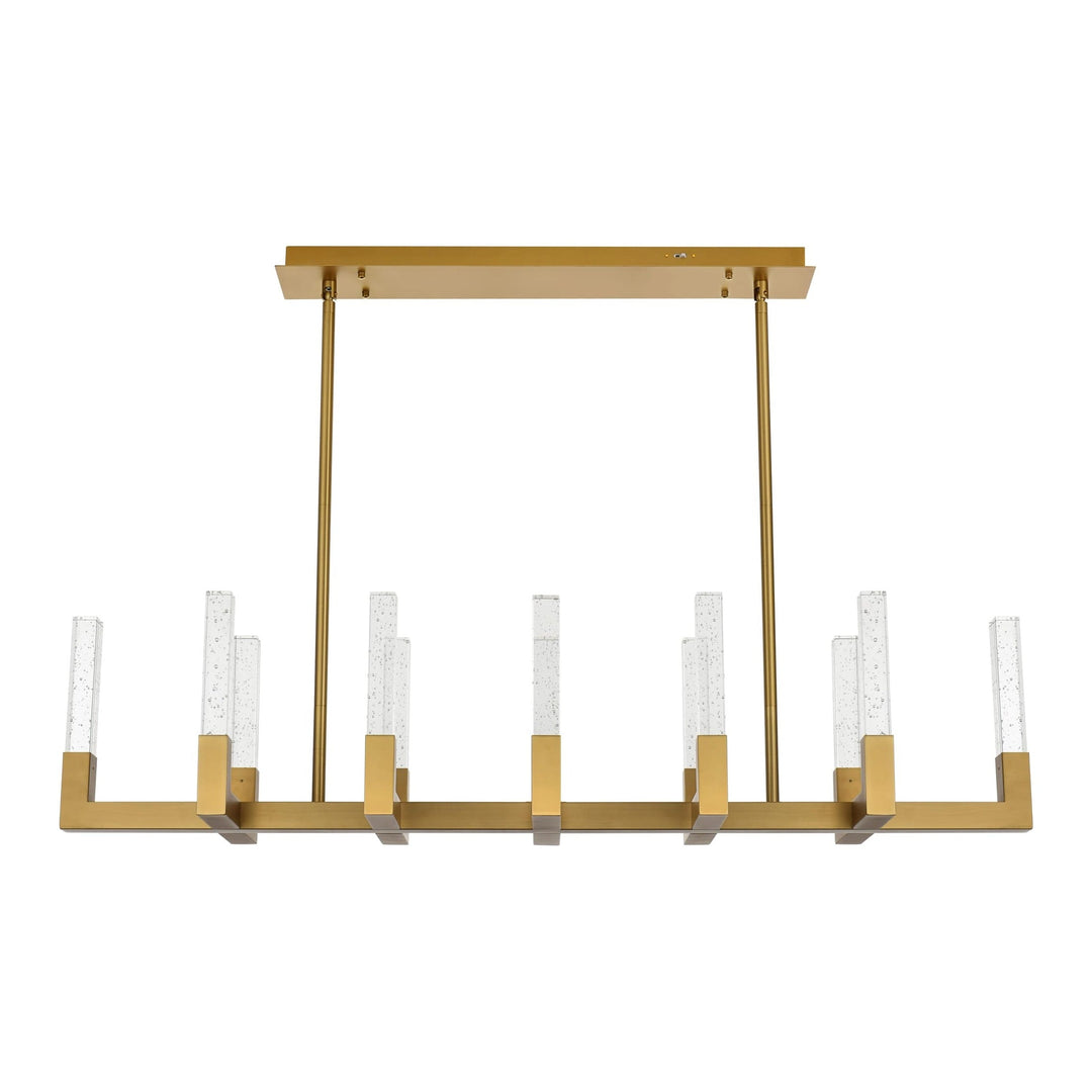 Noemi Pendant in Satin Gold by Elegant