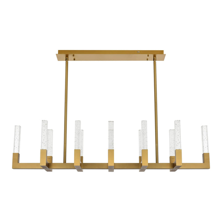 Noemi Pendant in Satin Gold by Elegant