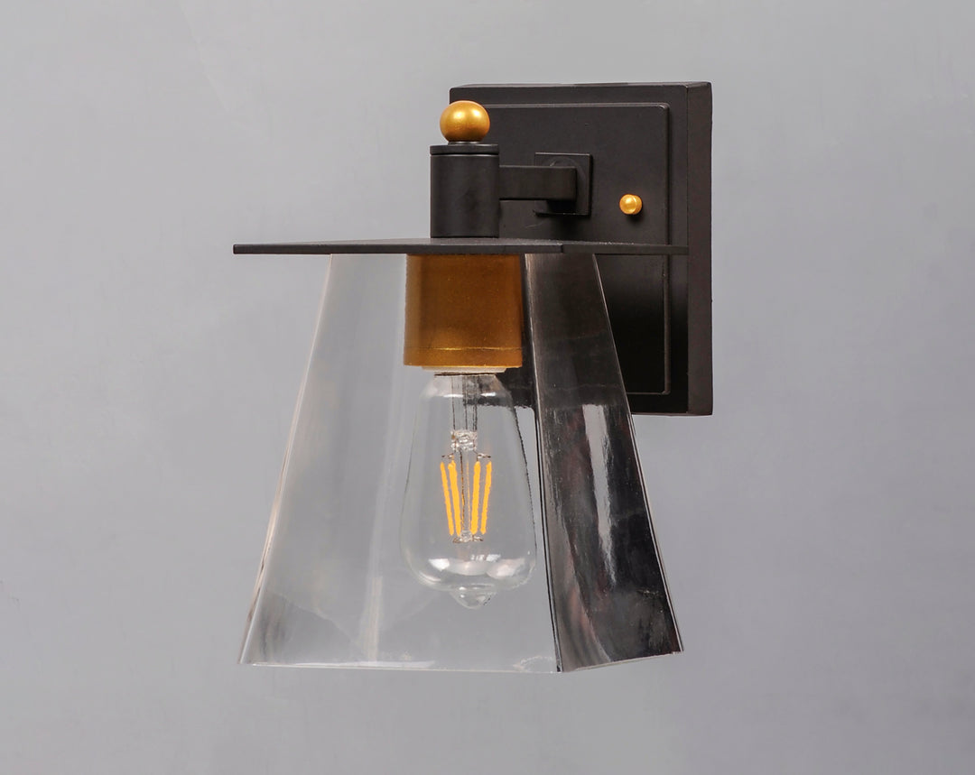 Chalet 1-Light LED Outdoor Wall Sconce Bronze / Gold alternate view