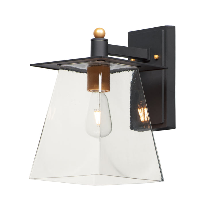 Chalet 1-Light LED Outdoor Wall Sconce Bronze / Gold