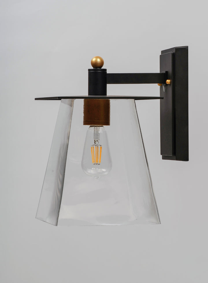 Chalet 1-Light LED Outdoor Wall Sconce Bronze / Gold alternate view