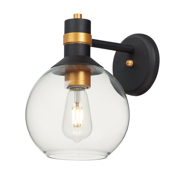 Cabin 1-Light LED Outdoor Wall Sconce Bronze / Gold