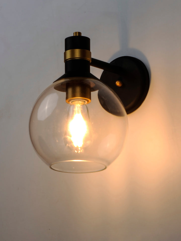 Cabin 1-Light LED Outdoor Wall Sconce Bronze / Gold alternate view