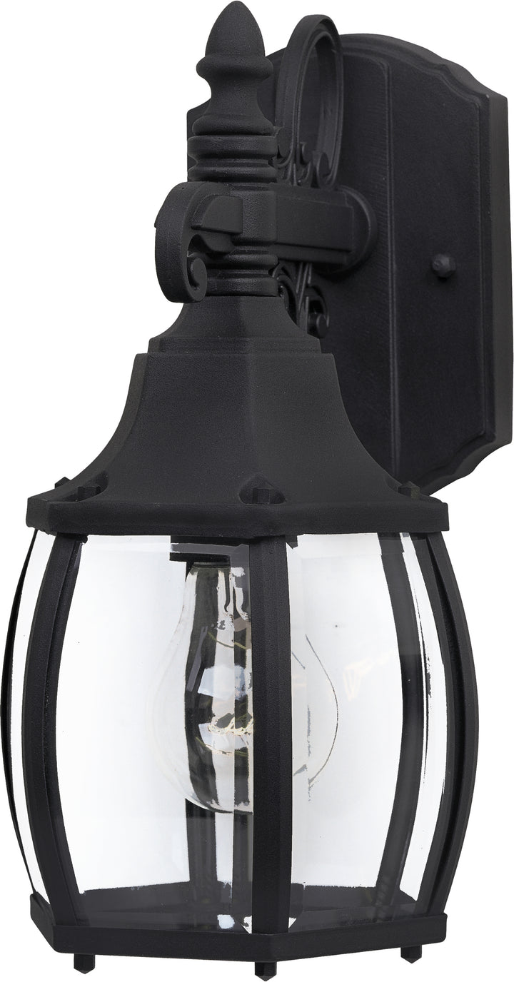Crown Hill Outdoor Wall Lantern Black