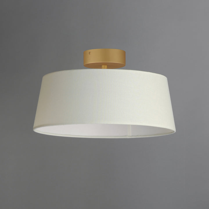 Paramount LED Flush Mount Natural Aged Brass alternate view