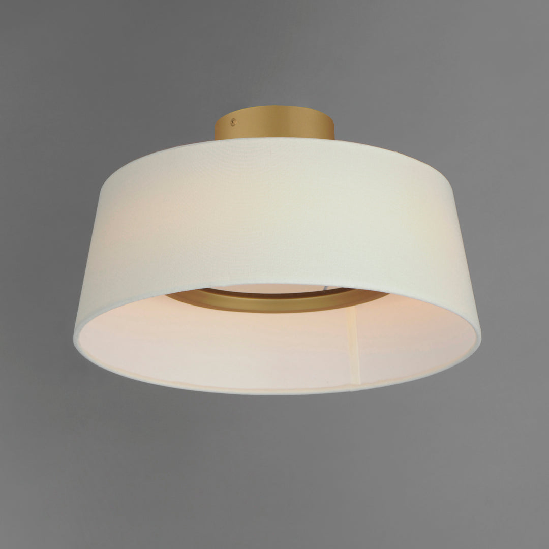 Paramount LED Flush Mount Natural Aged Brass alternate view