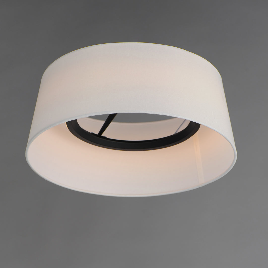 Paramount LED Flush Mount White / Black alternate view