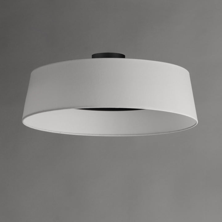 Paramount LED Flush Mount White / Black alternate view